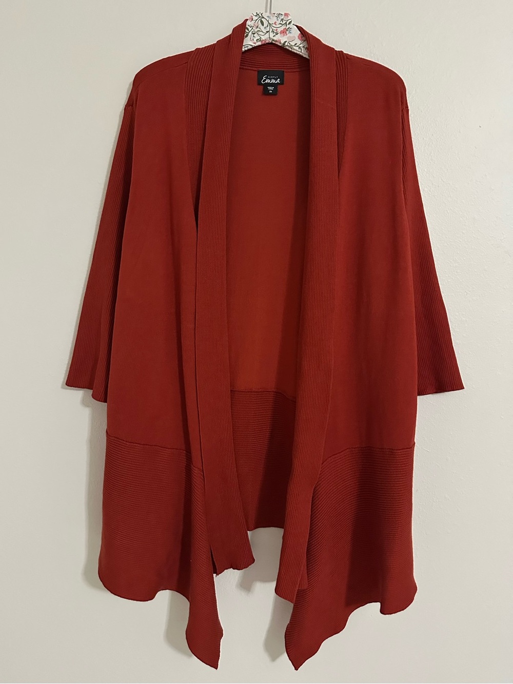 NWOT Simply Emma Knit Cardigan